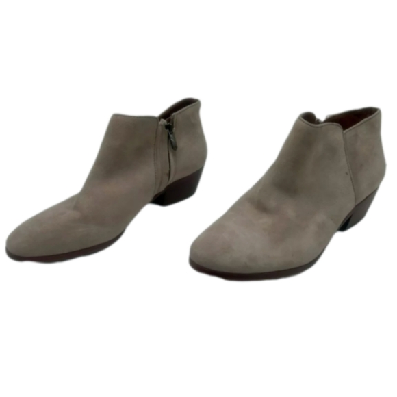Petty Sam Edelman Ankle Boots Size 10 Color Putty Excellent Condition - Picture 4 of 9